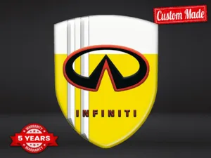 Infiniti Loghi Silicone Auto Resistenti Limitati Alta Qualità